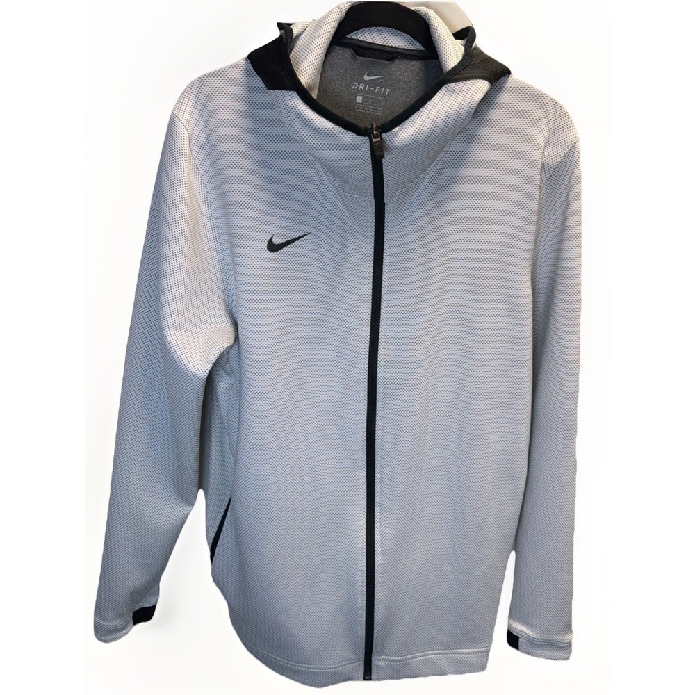 Nike Men's Dri-Fit League Of Legends 2019 Full-Zip Jacket Hoodie White Black L